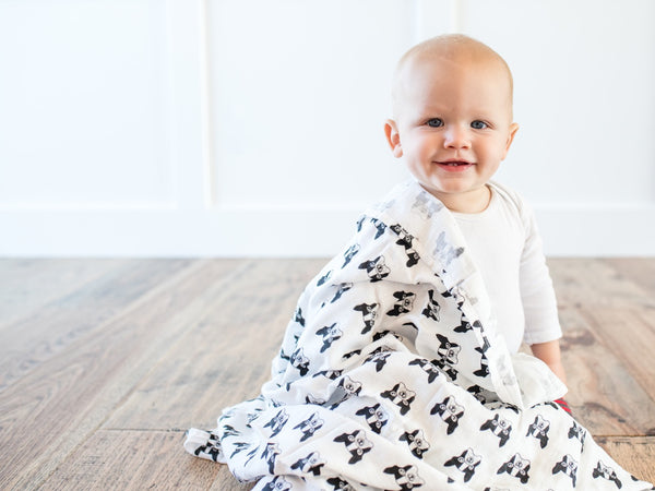 The Boston Muslin Swaddle – Flamingo Baby Co