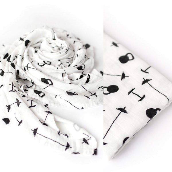 Registry Fit Baby Muslin Swaddle