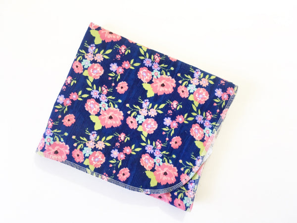 Rainbow Floral Swaddle