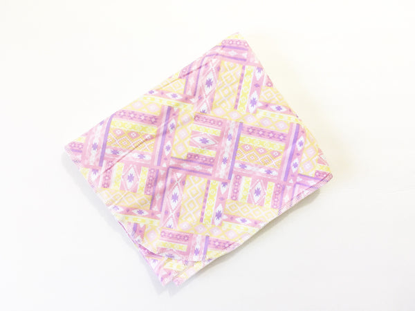 Pastel Aztec Flannel Swaddle