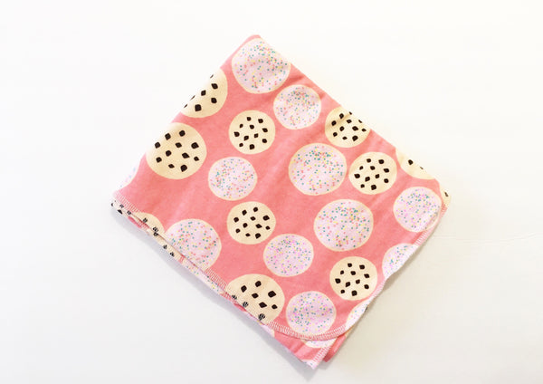 Cookie Shop Flannel Swaddle