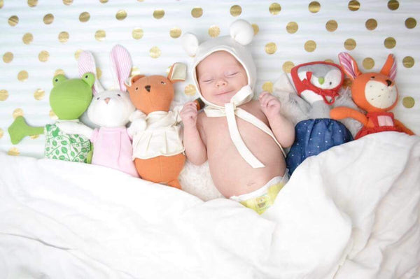 Natural White Muslin Swaddle