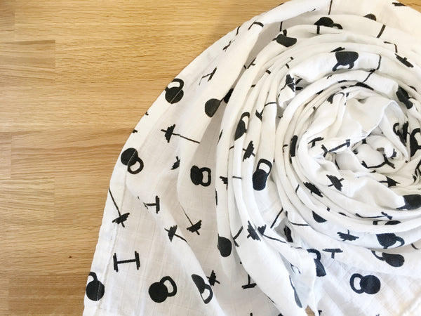 Organic Muslin Crib Sheet